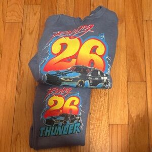 Racing 26 Thunder Kids Shirt - Gray